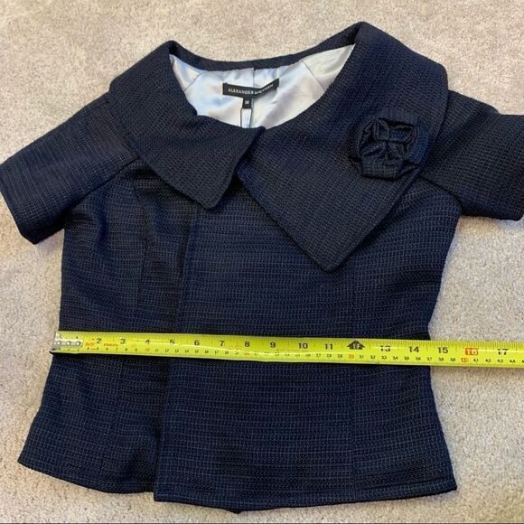 Alexander Mcqueen NWT navy jacket blazer Sz 38 - Picture 12 of 12